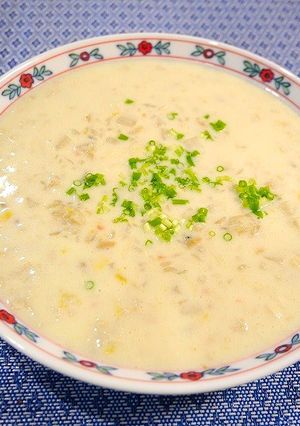 簡単ランチ！クラムチャウダーライス-レシピのメイン写真