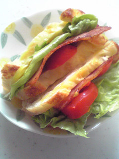 朝ごはんに BLT&Cサンド-レシピのメイン写真