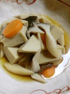 だし醤油で高野豆腐とエリンギの、さっと煮-レシピのメイン写真