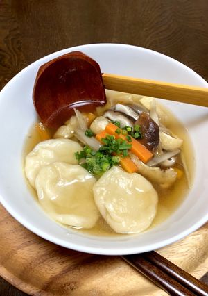 しみじみ美味しい★具だくさんすいとん汁-レシピのメイン写真