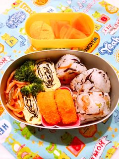 幼稚園お弁当 3歳3ヶ月①-レシピのメイン写真