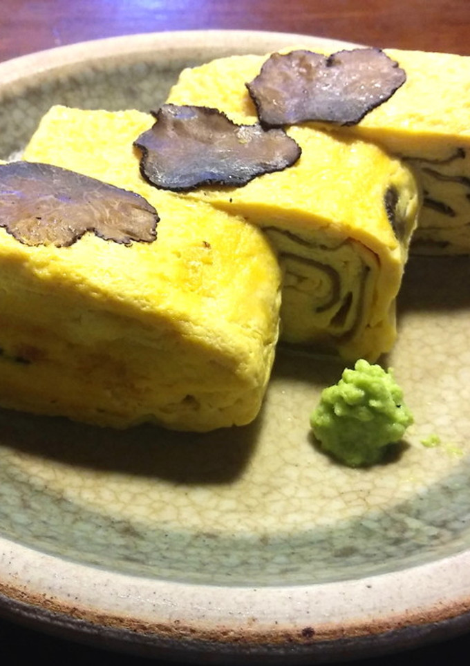 黒トリュフのだし巻き卵-レシピのメイン写真