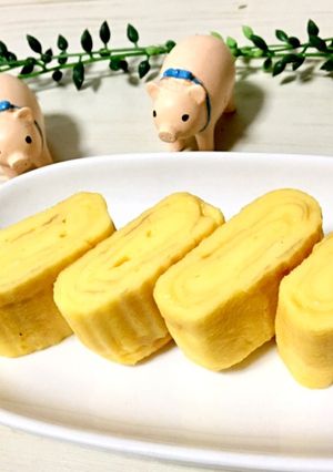 材料２つ！ミルキー卵焼き♡-レシピのメイン写真