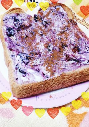 カッテージチーズ＆ジャムシナモントースト-レシピのメイン写真