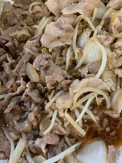 豚肉で簡単にすき焼き風味!-レシピのメイン写真
