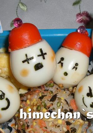 うずらでどんぐりん❤キャラ弁❤-レシピのメイン写真