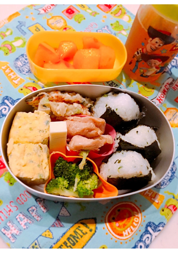 幼稚園お弁当 3才3ヶ月②-レシピのメイン写真