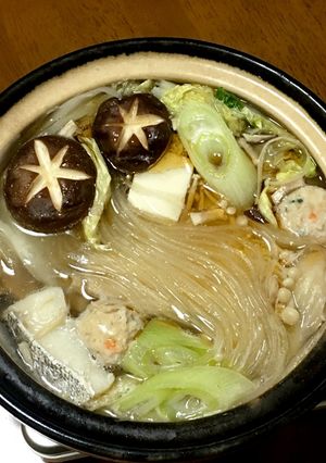 塩ちゃんこ鍋（一人鍋)-レシピのメイン写真