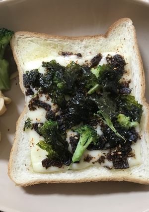 和韓トーストwithふじっこ煮-レシピのメイン写真