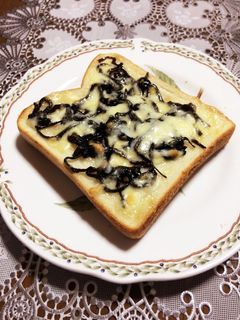 ☆昆布マヨチーズトースト☆-レシピのメイン写真