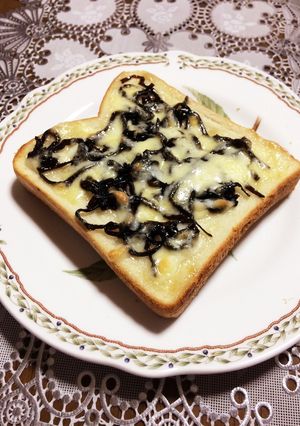 ☆昆布マヨチーズトースト☆-レシピのメイン写真