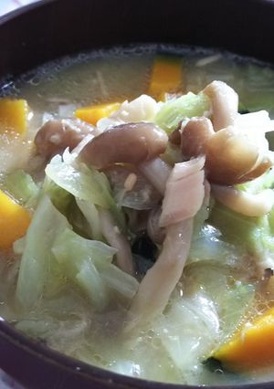 ツナ缶味噌汁-レシピのメイン写真