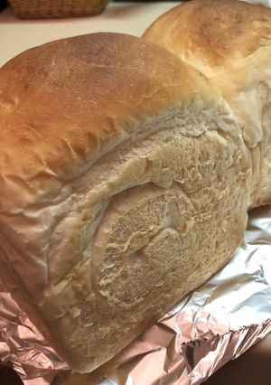 ふわふわ♪ミルク食パン♪-レシピのメイン写真
