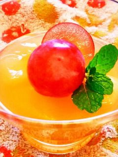 グレープフルーツゼリー-レシピのメイン写真