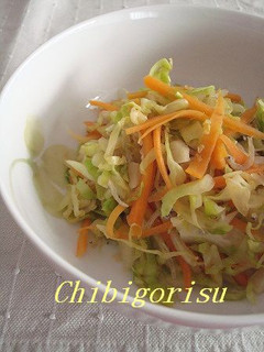 シンプル✿きゃべつとじゃこの炒め物-レシピのメイン写真