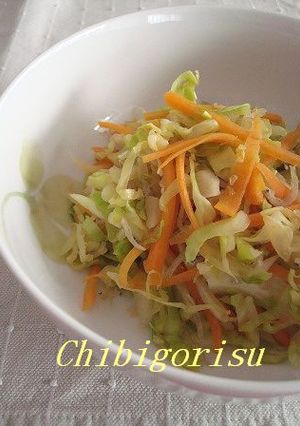シンプル✿きゃべつとじゃこの炒め物-レシピのメイン写真