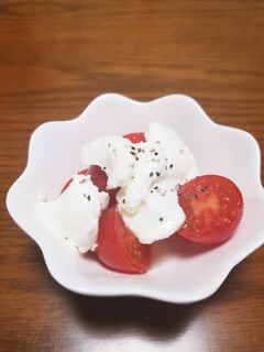 ☆水切りヨーグルトでトマトサラダ☆-レシピのメイン写真