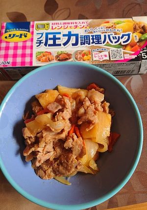 簡単圧力パック！！肉じゃが-レシピのメイン写真