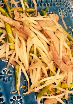 糖質オフ 豚トロさっぱり炒め ダイエット-レシピのメイン写真