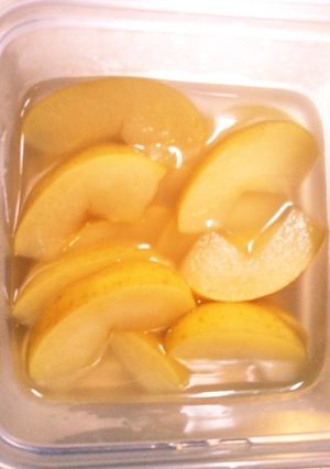 リンゴのコンポート-レシピのメイン写真