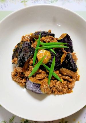 簡単今日の夕飯・昼食!なす厚揚げ麻婆茄子-レシピのメイン写真