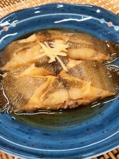 【あんこう醤油】かれいの煮付け-レシピのメイン写真