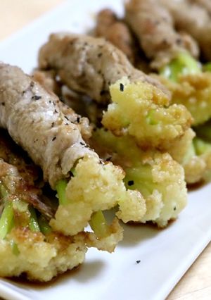 カリフローレの肉巻き-レシピのメイン写真