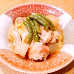 トロトロ白菜と鶏大根の煮物-レシピのメイン写真