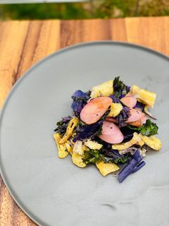 茎ブロッコリーの香ばし炒め-レシピのメイン写真