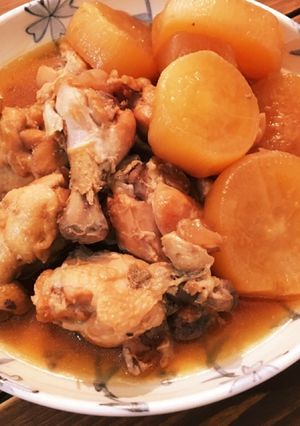 鳥手羽と大根のホロホロ煮-レシピのメイン写真