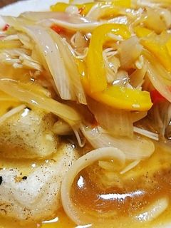 我が家の餡かけ揚げ出し豆腐-レシピのメイン写真