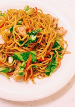 納得の技で普段の焼きそばをワンランクup-レシピのメイン写真