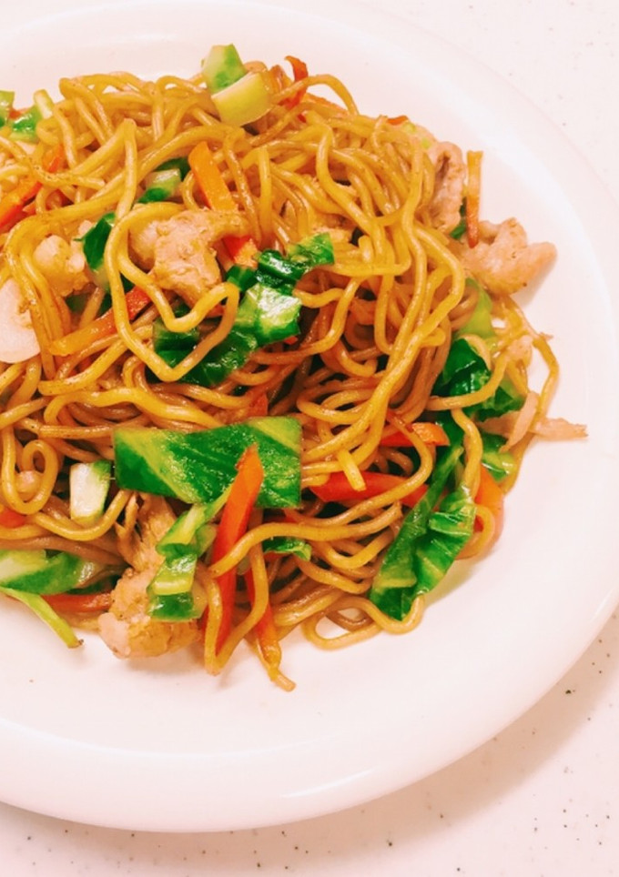 納得の技で普段の焼きそばをワンランクup-レシピのメイン写真