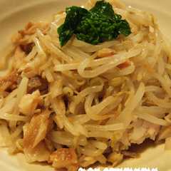 รูปของ ♡焼き魚ともやしのぽん酢和え