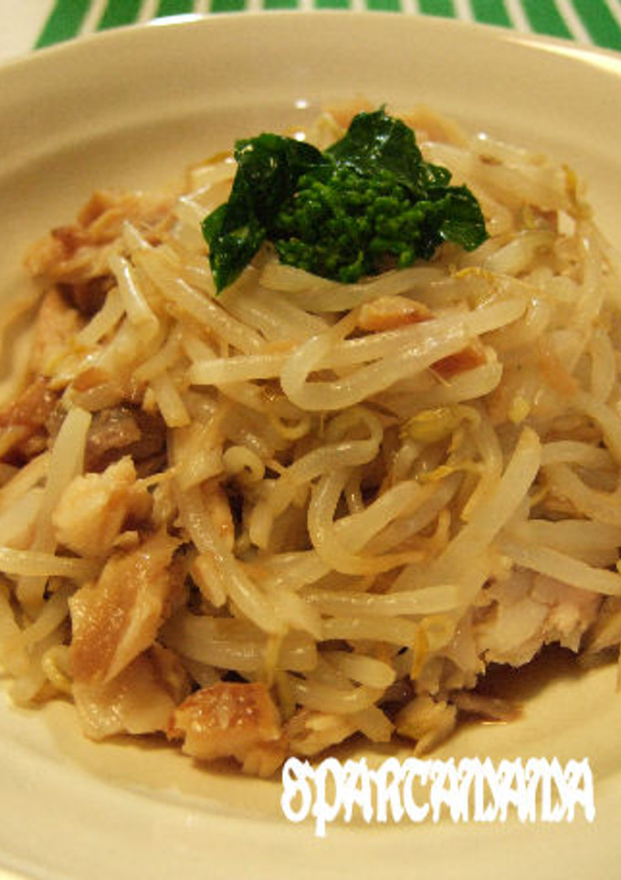 ♡焼き魚ともやしのぽん酢和え-レシピのメイン写真