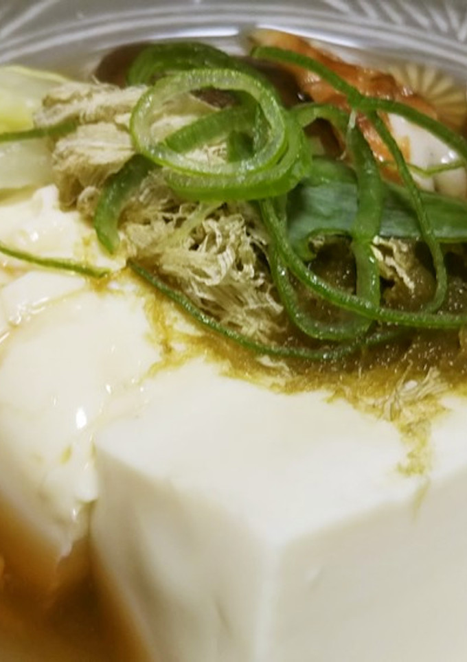 簡単京風湯豆腐-レシピのメイン写真