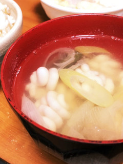 母の味の白子汁♡-レシピのメイン写真