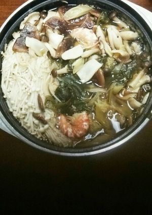 牡蠣だし☆野菜&きのこ鍋~ダイエットに~-レシピのメイン写真