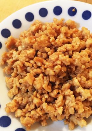 【簡単にできる！】鶏肉のそぼろ-レシピのメイン写真