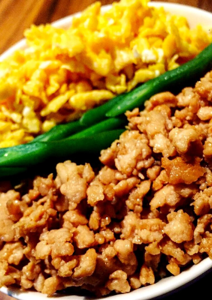 簡単◎お一人様用の鶏肉のそぼろ丼-レシピのメイン写真