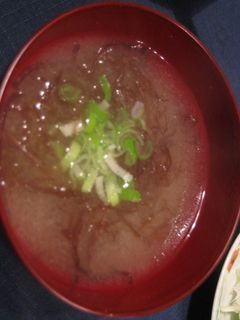 ふのりのお味噌汁-レシピのメイン写真