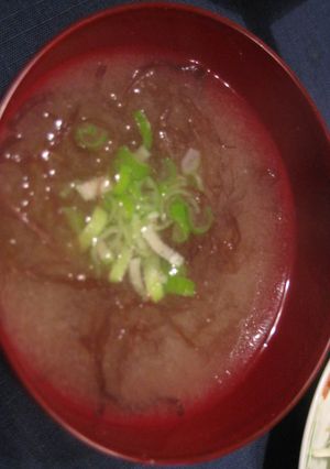 ふのりのお味噌汁-レシピのメイン写真