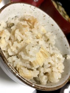 ホタテの炊き込みご飯-レシピのメイン写真