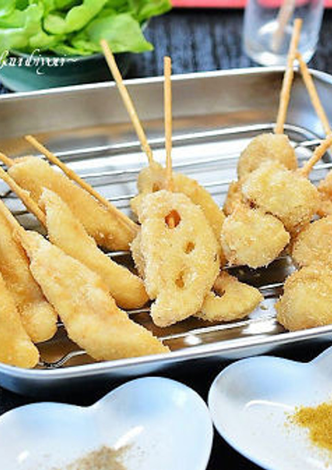 今宵はスパイス塩で串揚げを楽しもう♪-レシピのメイン写真