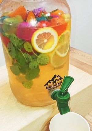 飲むハーバリウム～ミント塩レモン水～-レシピのメイン写真