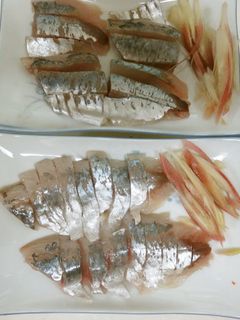 鯵の刺身は切り方で食味が変わる-レシピのメイン写真