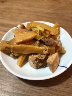 焼豚とメンマと白葱の和え物-レシピのメイン写真