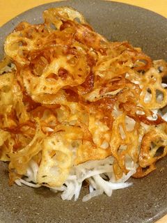 無限サラダ:揚げ蓮根のおろし和え-レシピのメイン写真