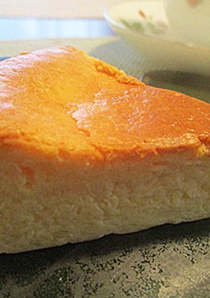 甘酒と米粉で焼くチーズケーキ-レシピのメイン写真