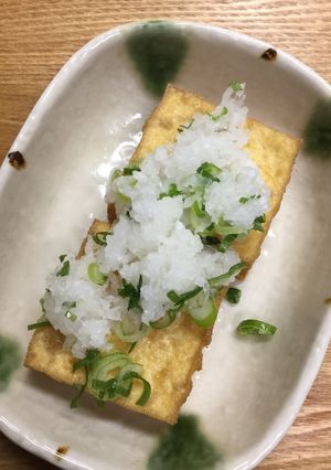 妄想周ちゃんおかず・焼きあつあげ-レシピのメイン写真
